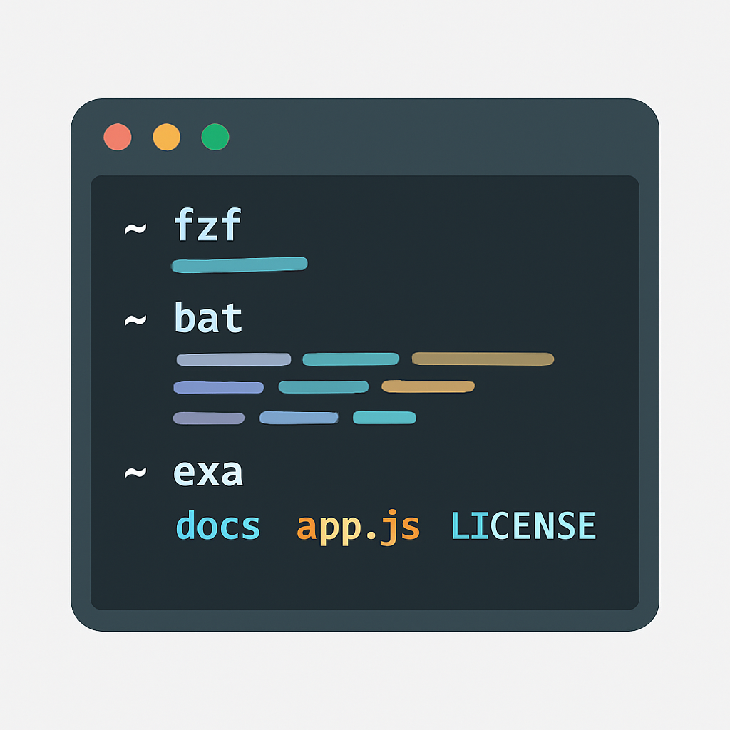 Modern terminal with enhanced tools and syntax highlighting