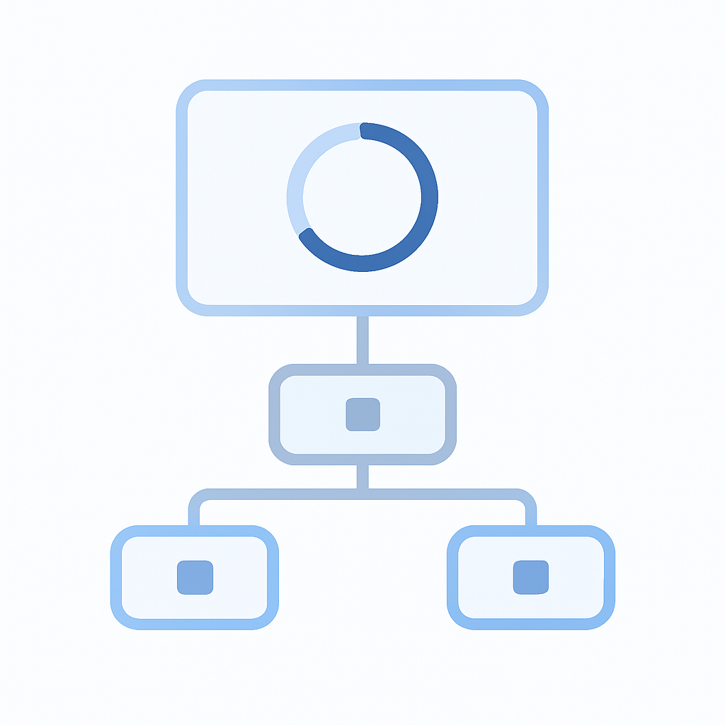 Progressive loading pattern diagram