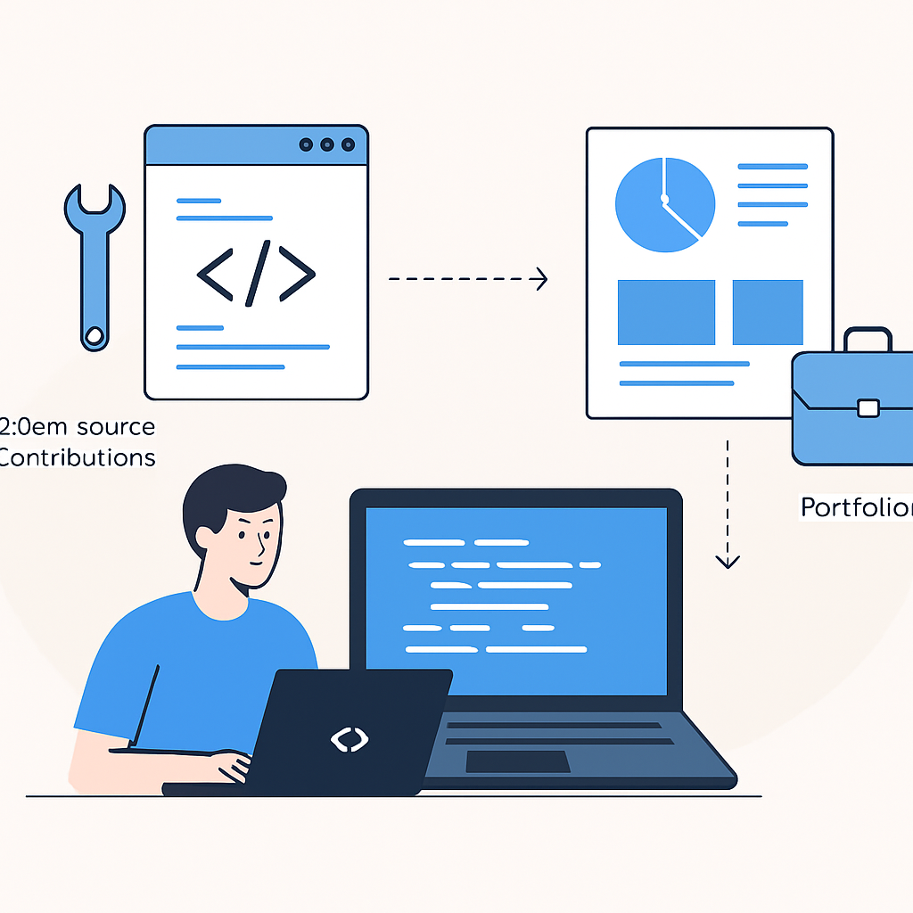 Practical application of new programming skills infographic