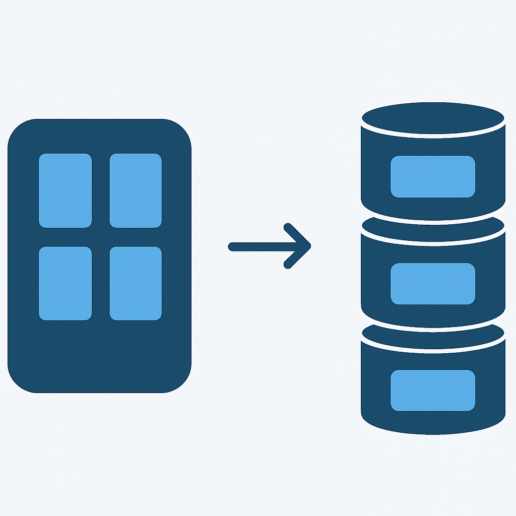 Legacy application Kubernetes migration architecture