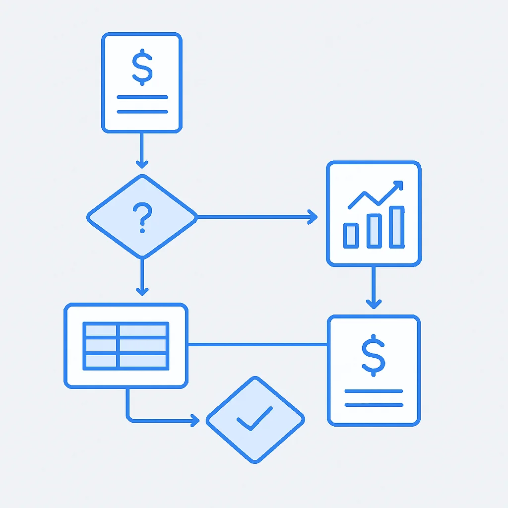 Salary negotiation data analysis flowchart
