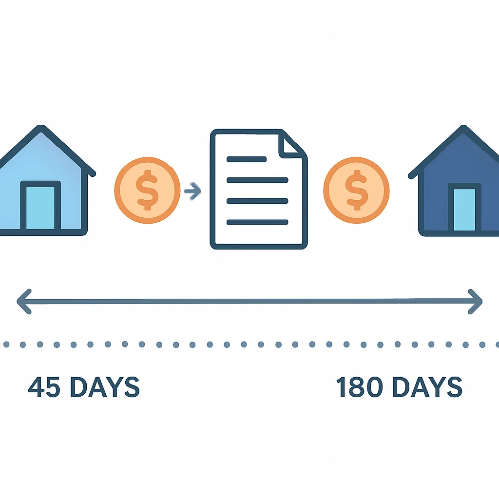 1031 Exchange process flowchart