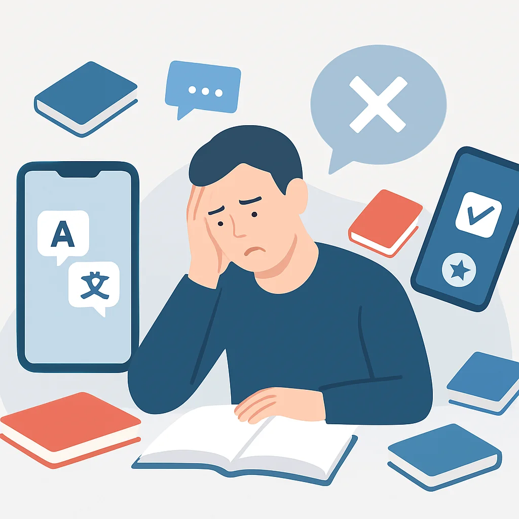 Common language learning struggles