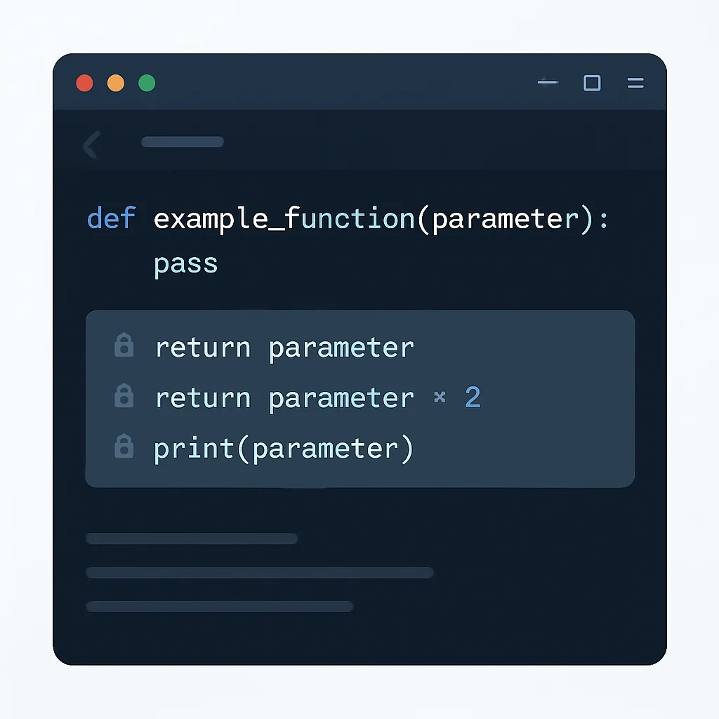 IDE screenshot with AI code completion suggestions