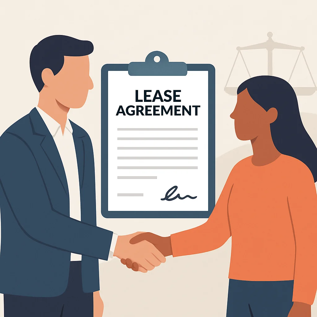 Landlord-tenant legal agreement