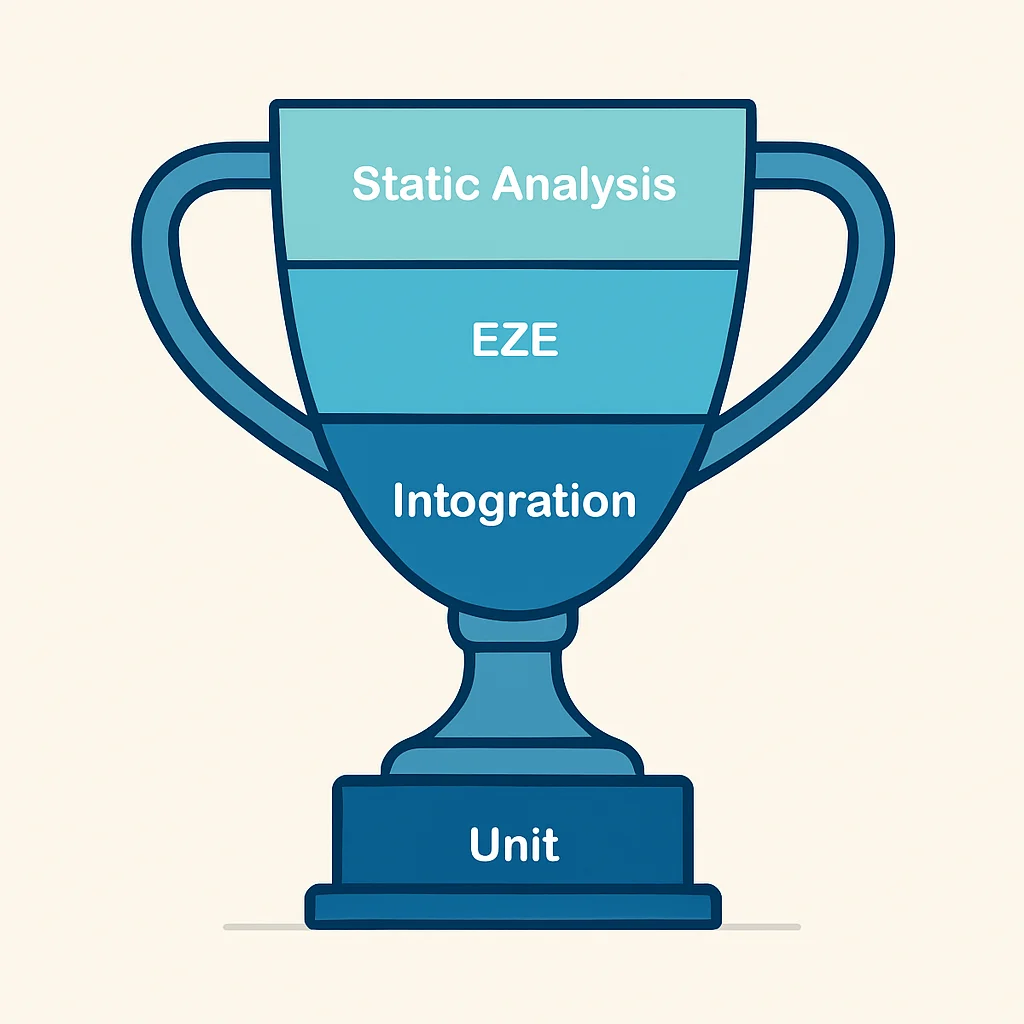 Frontend Testing Trophy Diagram