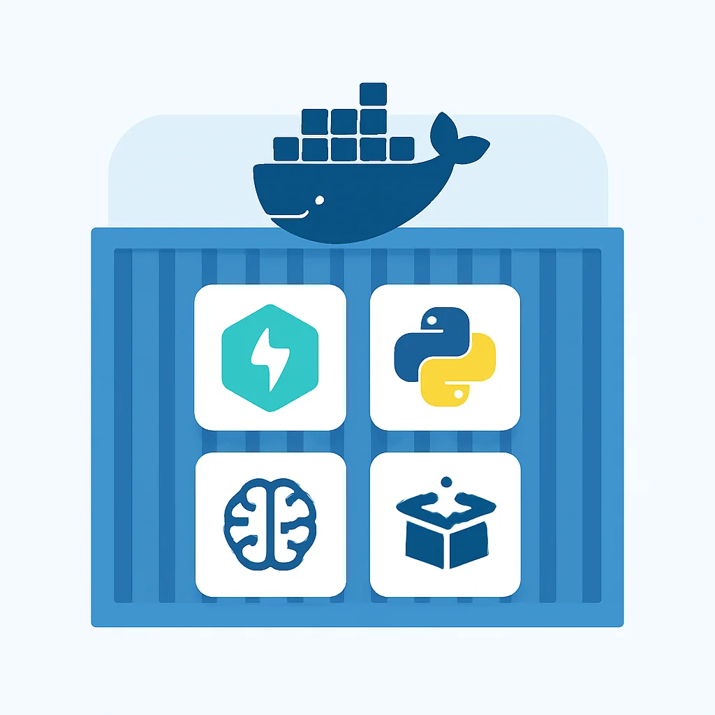 Docker container for ML model serving