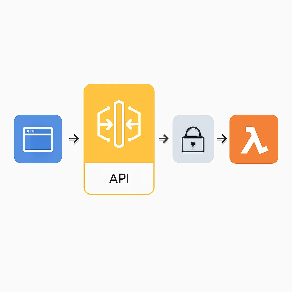 API Gateway request flow with Lambda integration