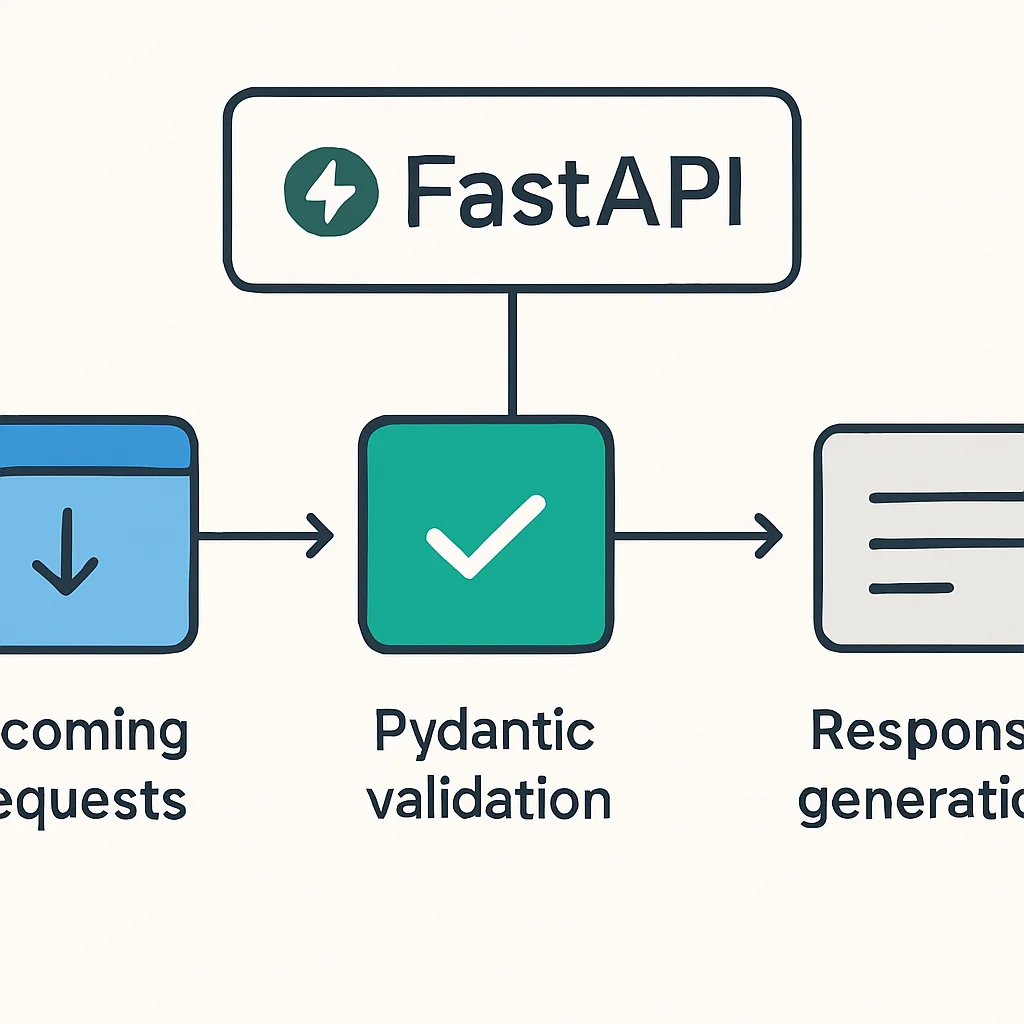 FastAPI ML model serving architecture
