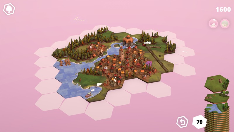 Dorfromantik hexagonal tile placement