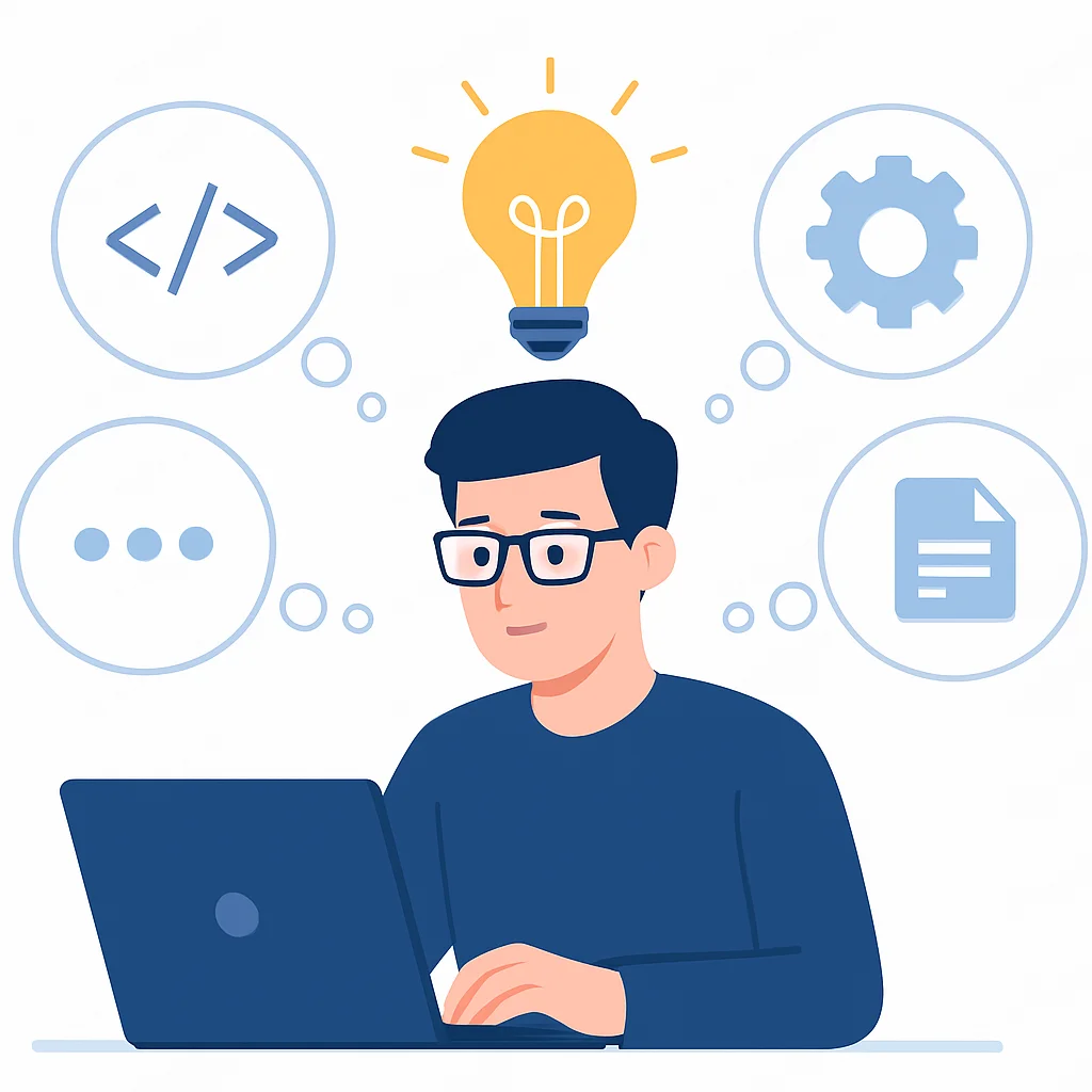 Developer with clear, well-organized thoughts and improved memory