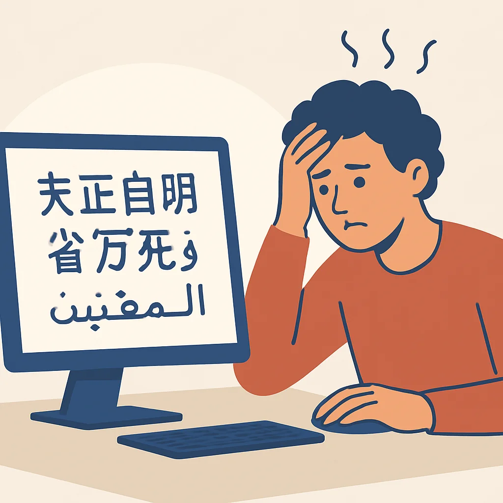 Common pitfall of language learning overwhelm