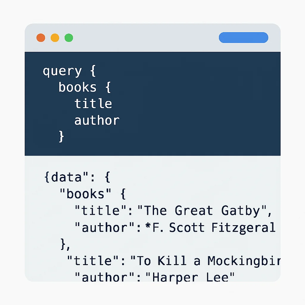 Apollo Server Sandbox interface with query example