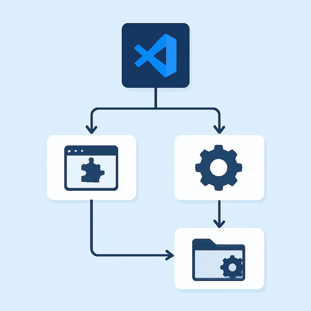 VS Code troubleshooting flowchart