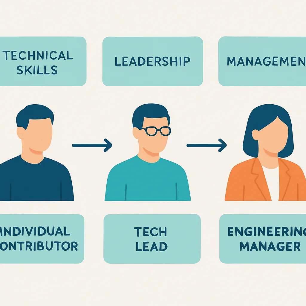 Career path progression for software developers to leadership roles