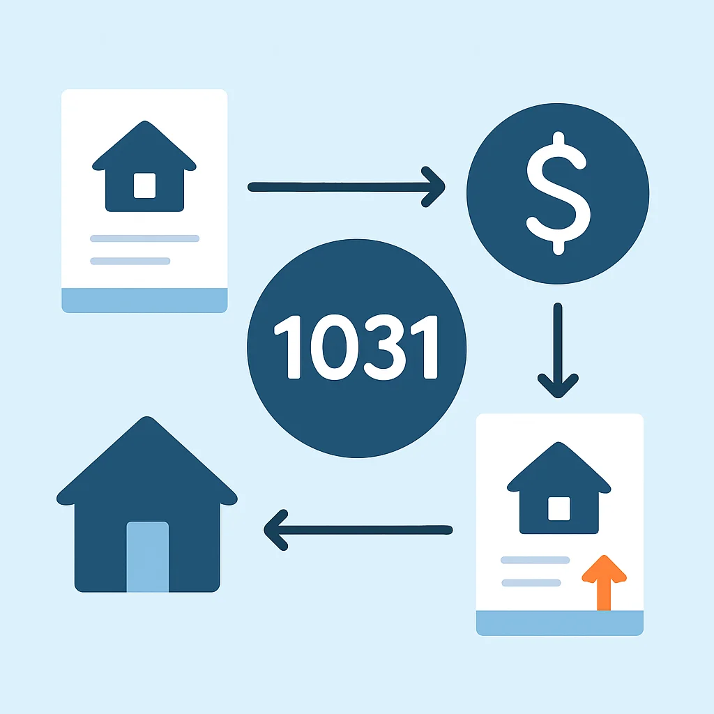 Detailed 1031 exchange flowchart for real estate investors