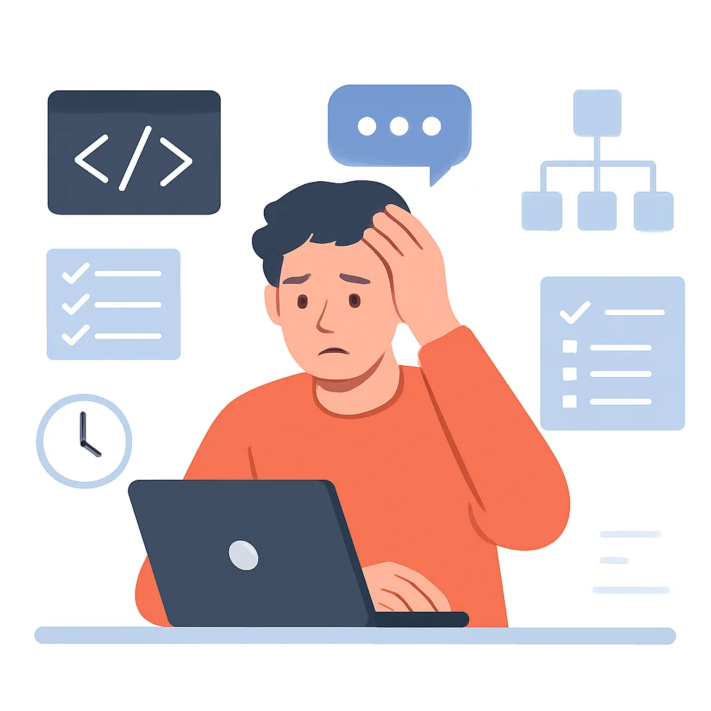 Developer struggling with work-life balance and leadership duties