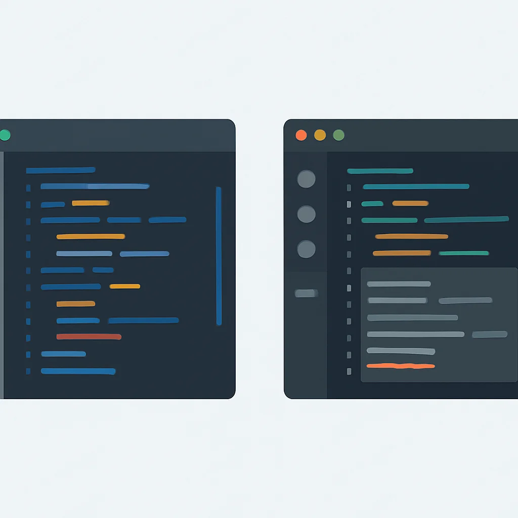 VS Code extensions impact comparison