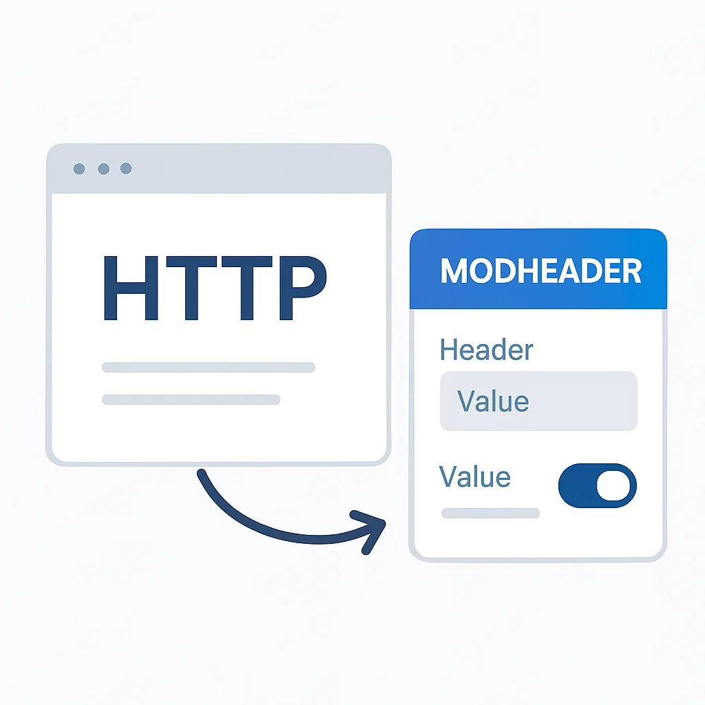 ModHeader extension interface for adding and modifying HTTP headers