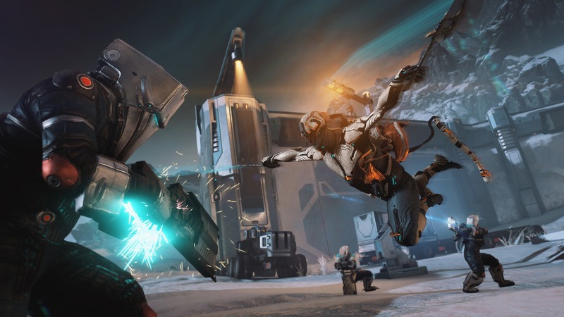 Warframe fast-paced combat and parkour gameplay