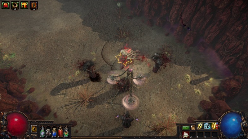 Path of Exile action RPG gameplay screenshot
