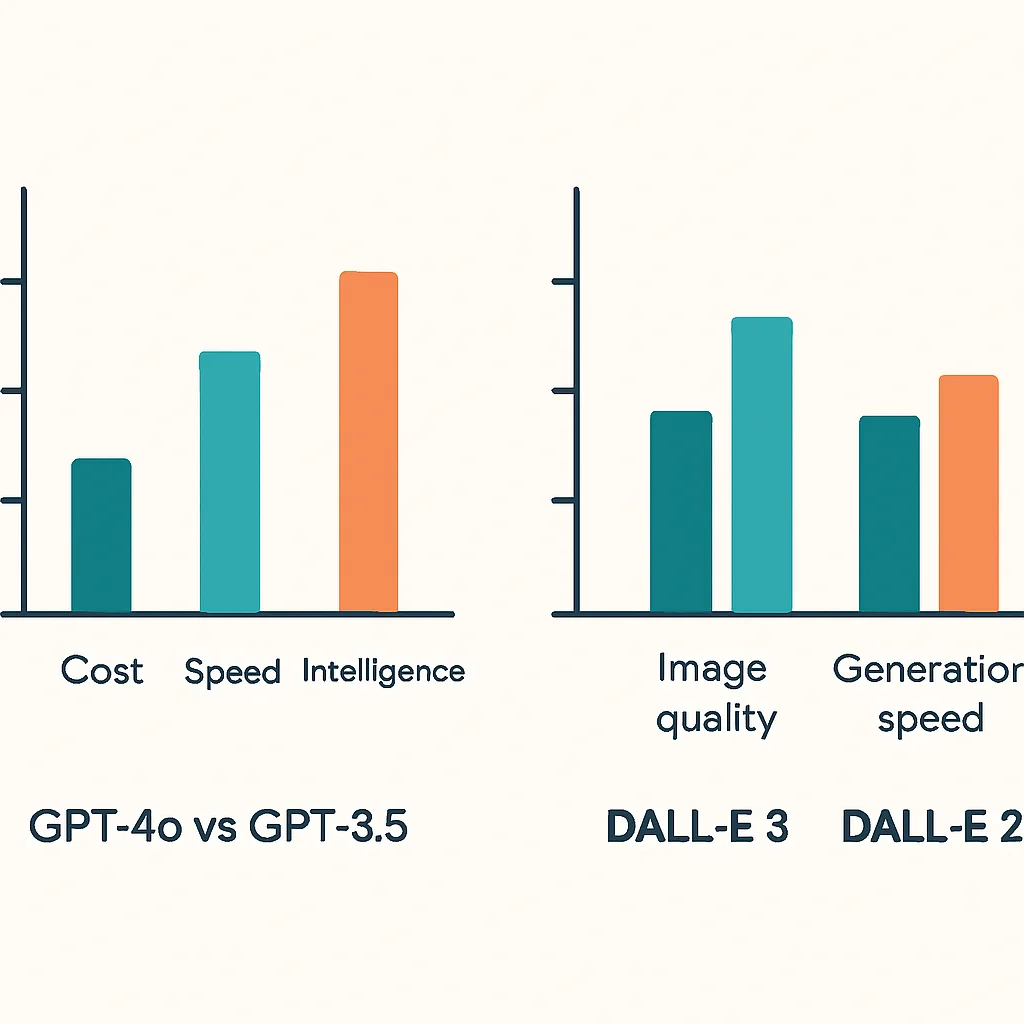 OpenAI API Model Comparison Chart 2026
