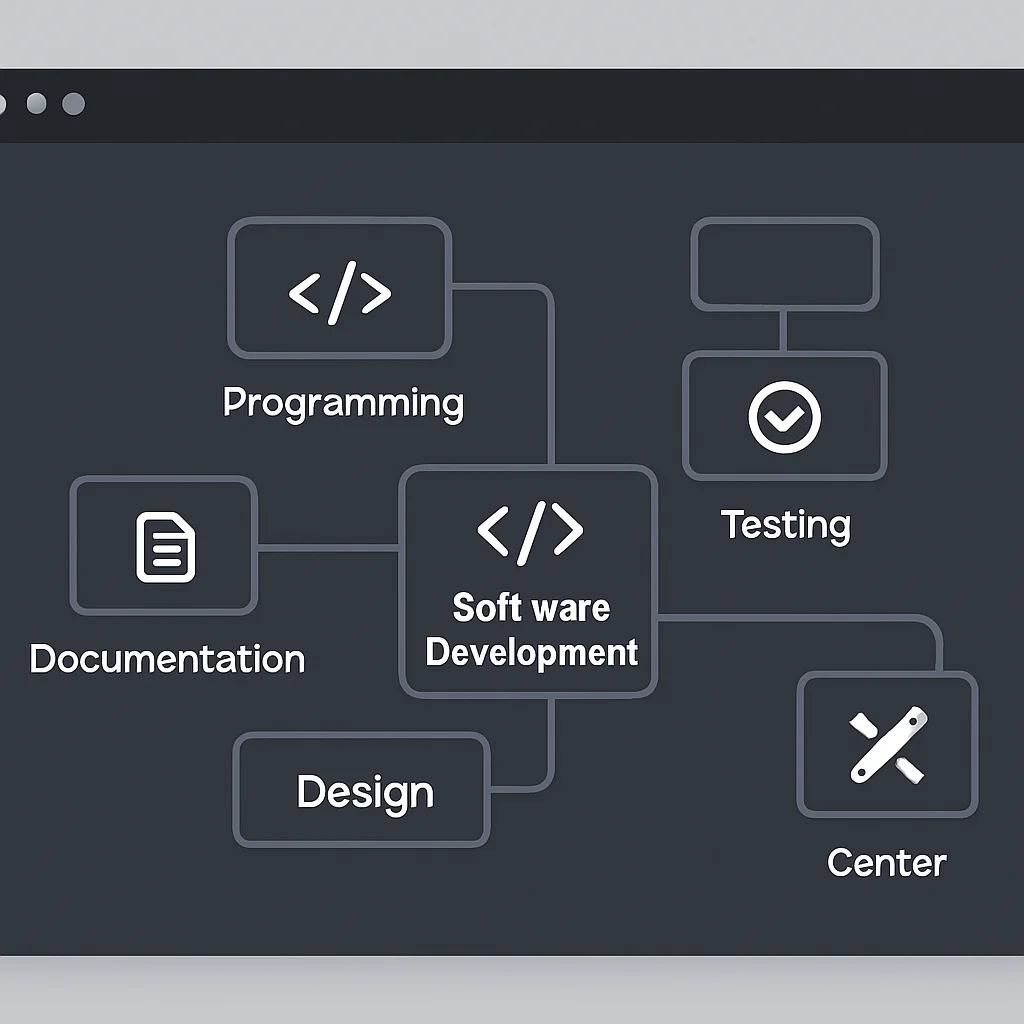 Obsidian graph view illustrating interconnected developer notes