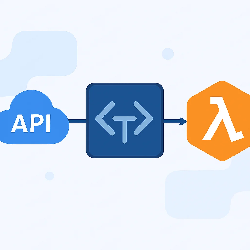API Gateway Lambda integration diagram