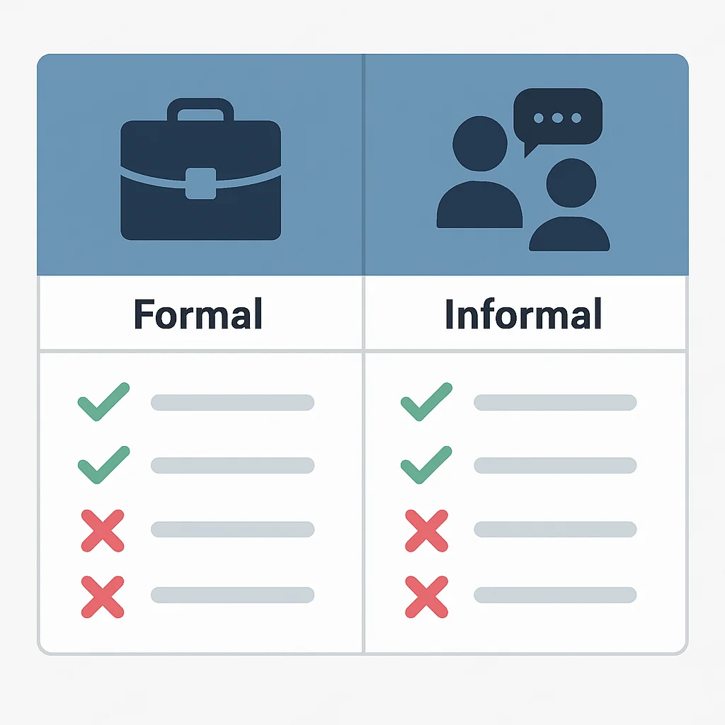 Mentorship program comparison table