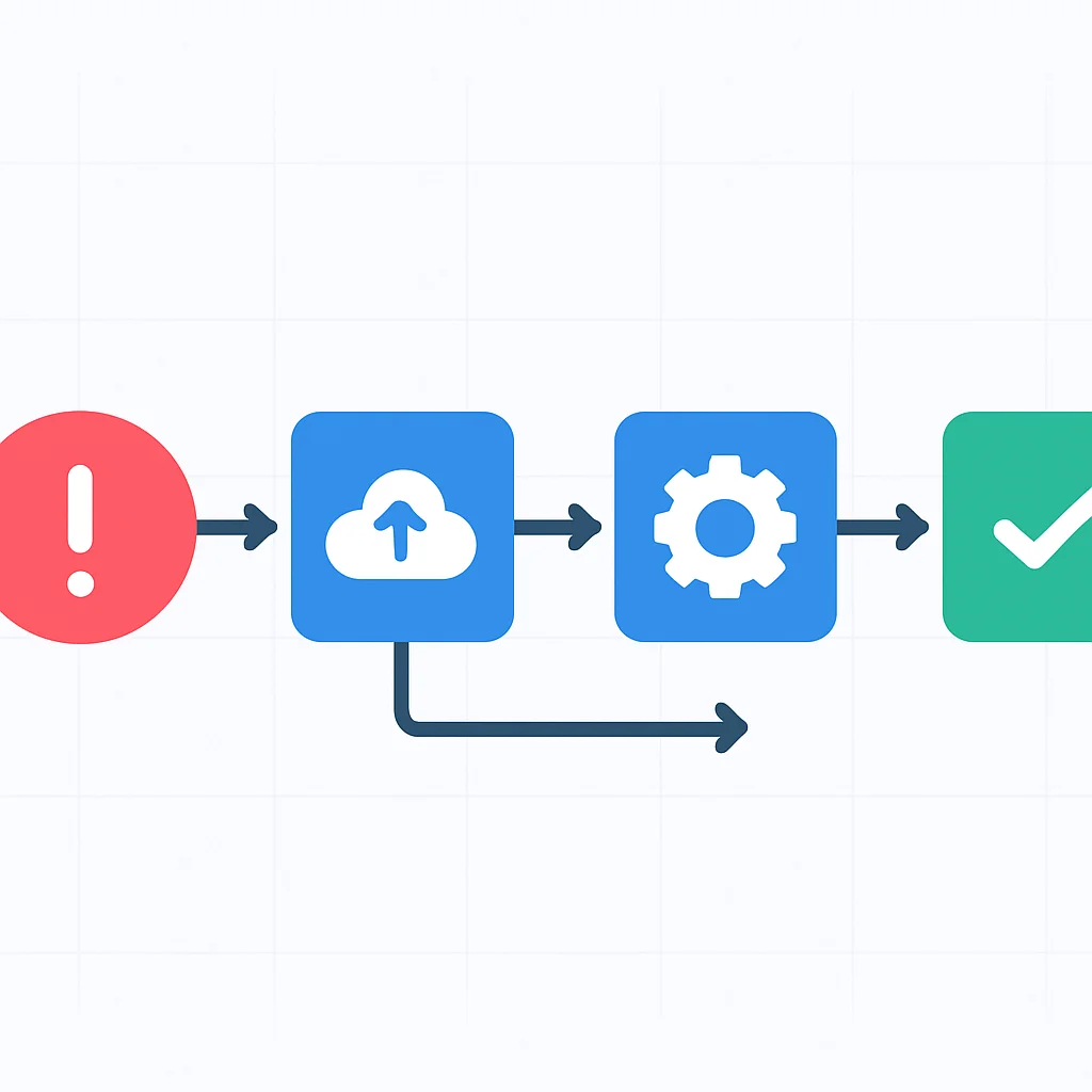 CI/CD bottleneck resolution flowchart