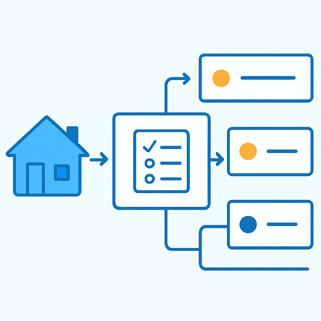 Home disclosure process flowchart