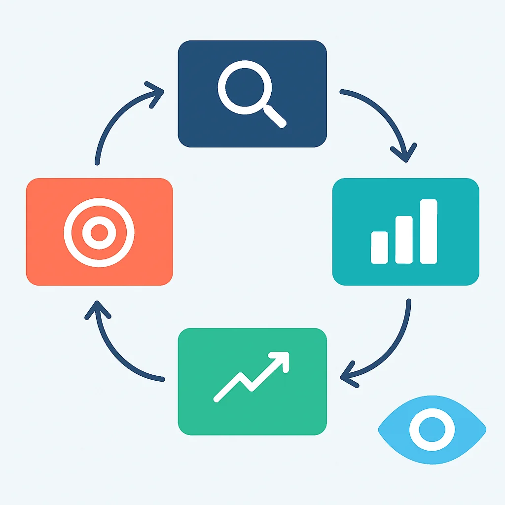 Iterative ASO strategy flowchart