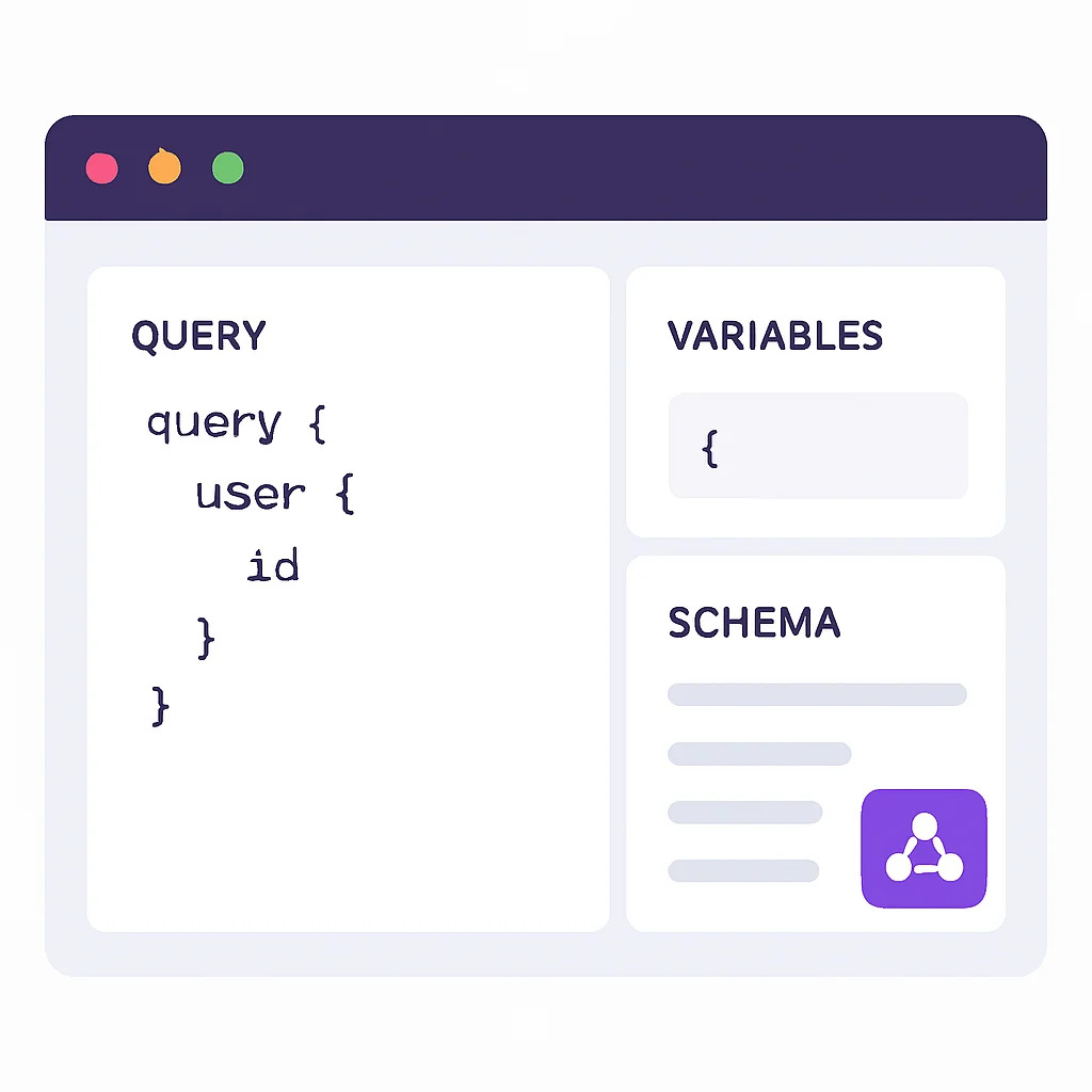 Insomnia API client for GraphQL with query and variables